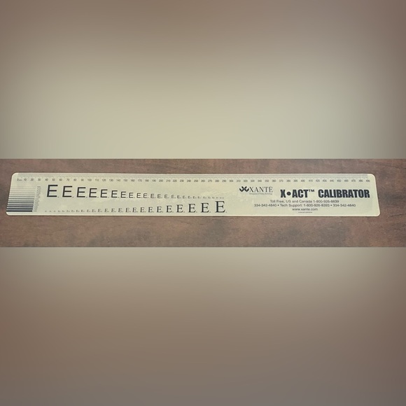 X-ACT Calibrator Ruler and Circle Template Set - Picture 3 of 3